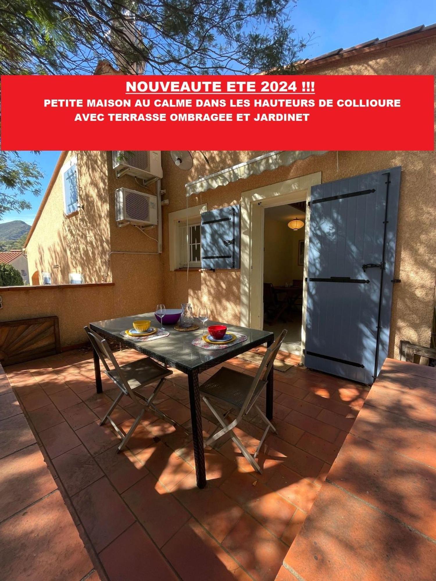 2duf11 - Maisonnette Hauts De Climatisee Collioure